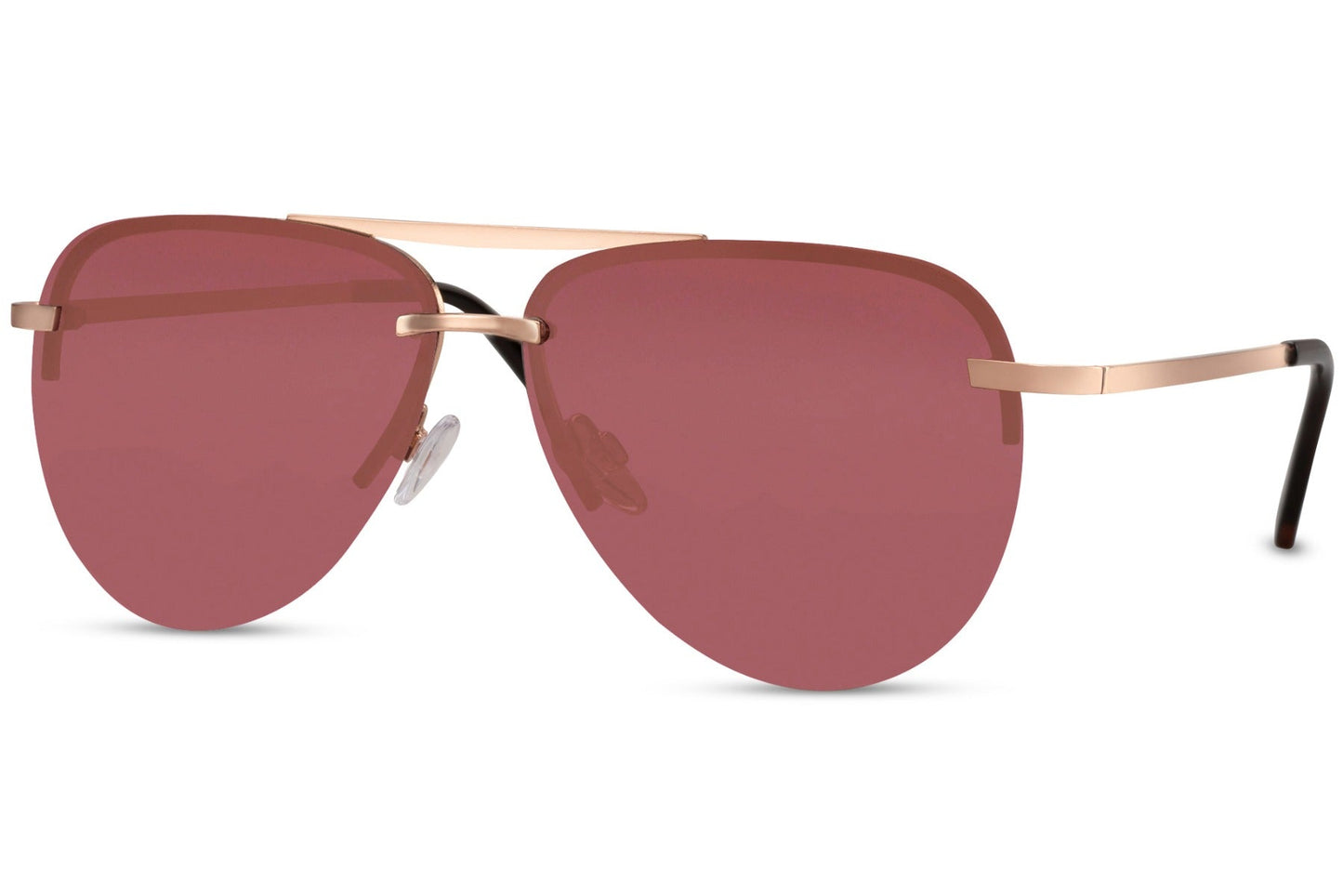 Luxshoori Frameless Aviator Sunglasses - Women