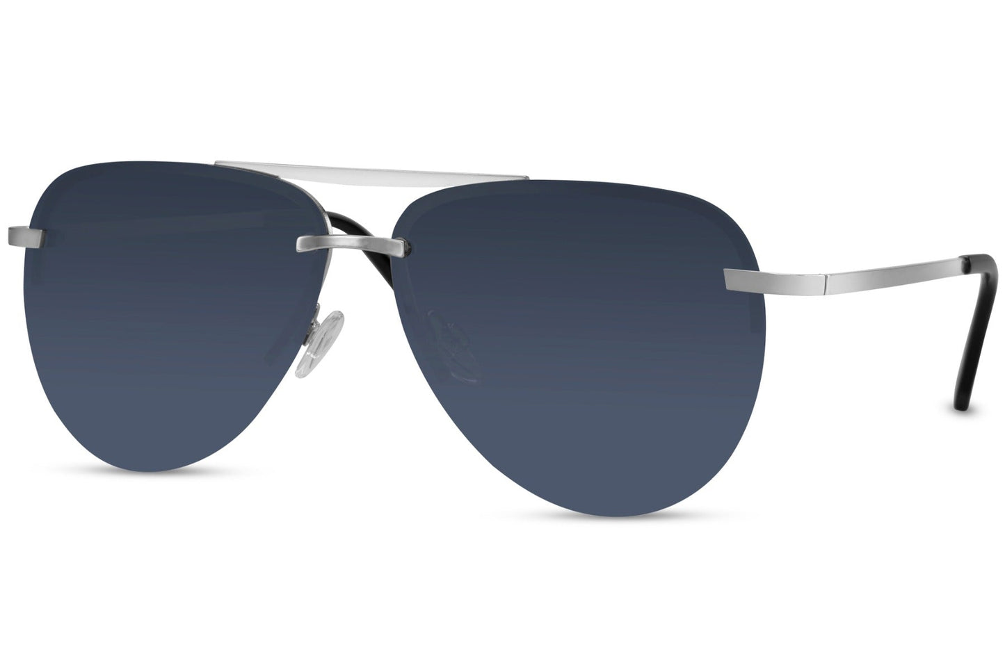 Luxshoori Frameless Aviator Sunglasses - Women