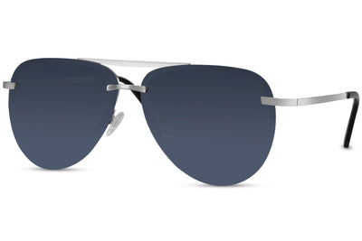 Luxshoori Frameless  Aviator Sunglasses