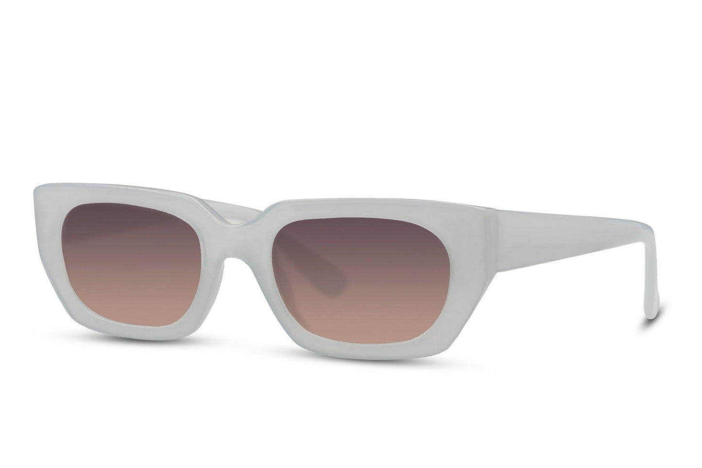 Luxshoori Rectangle Retro Sunglasses - Women
