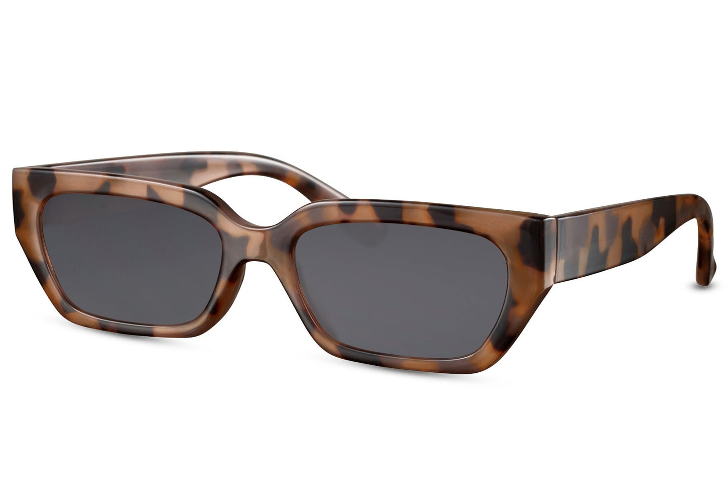 Luxshoori Rectangle Retro Sunglasses - Women