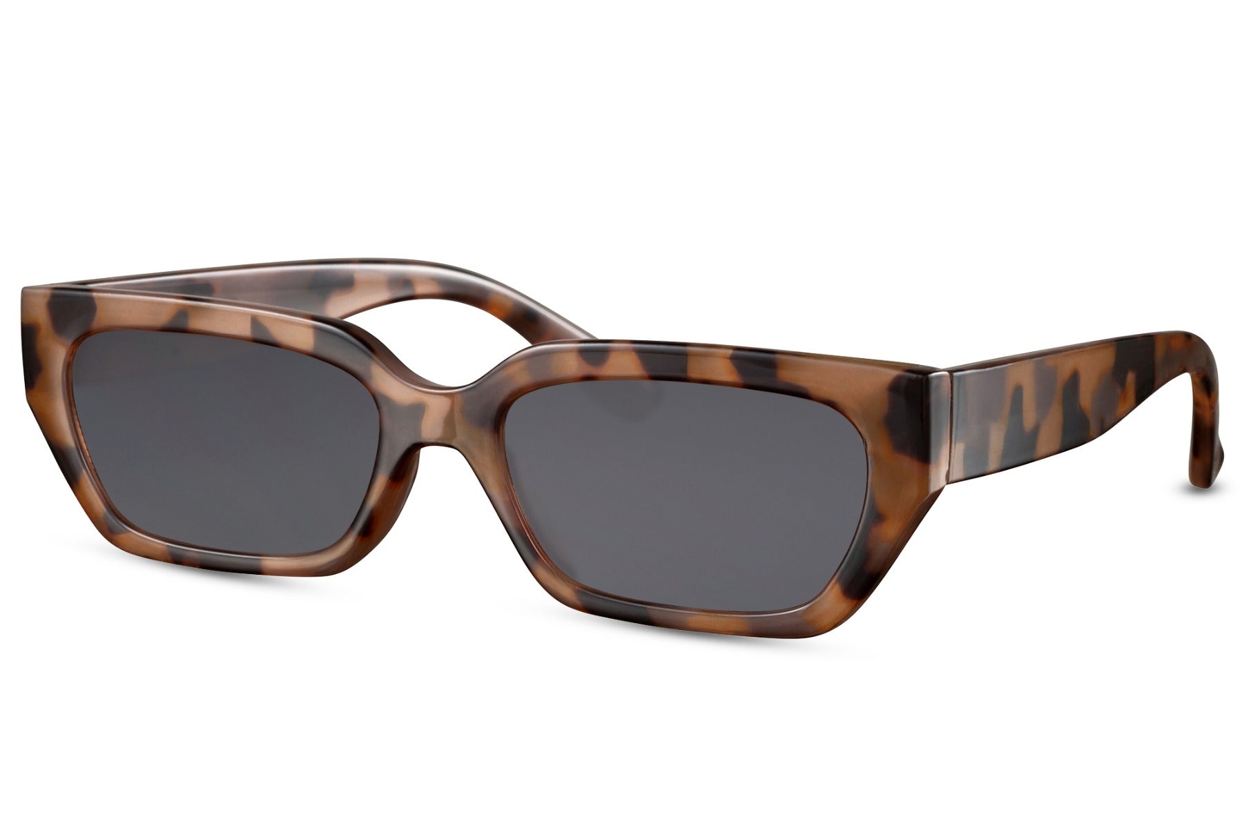Luxshoori Rectangle Retro Sunglasses - Women