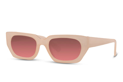 Luxshoori Rectangle Retro Sunglasses - Women