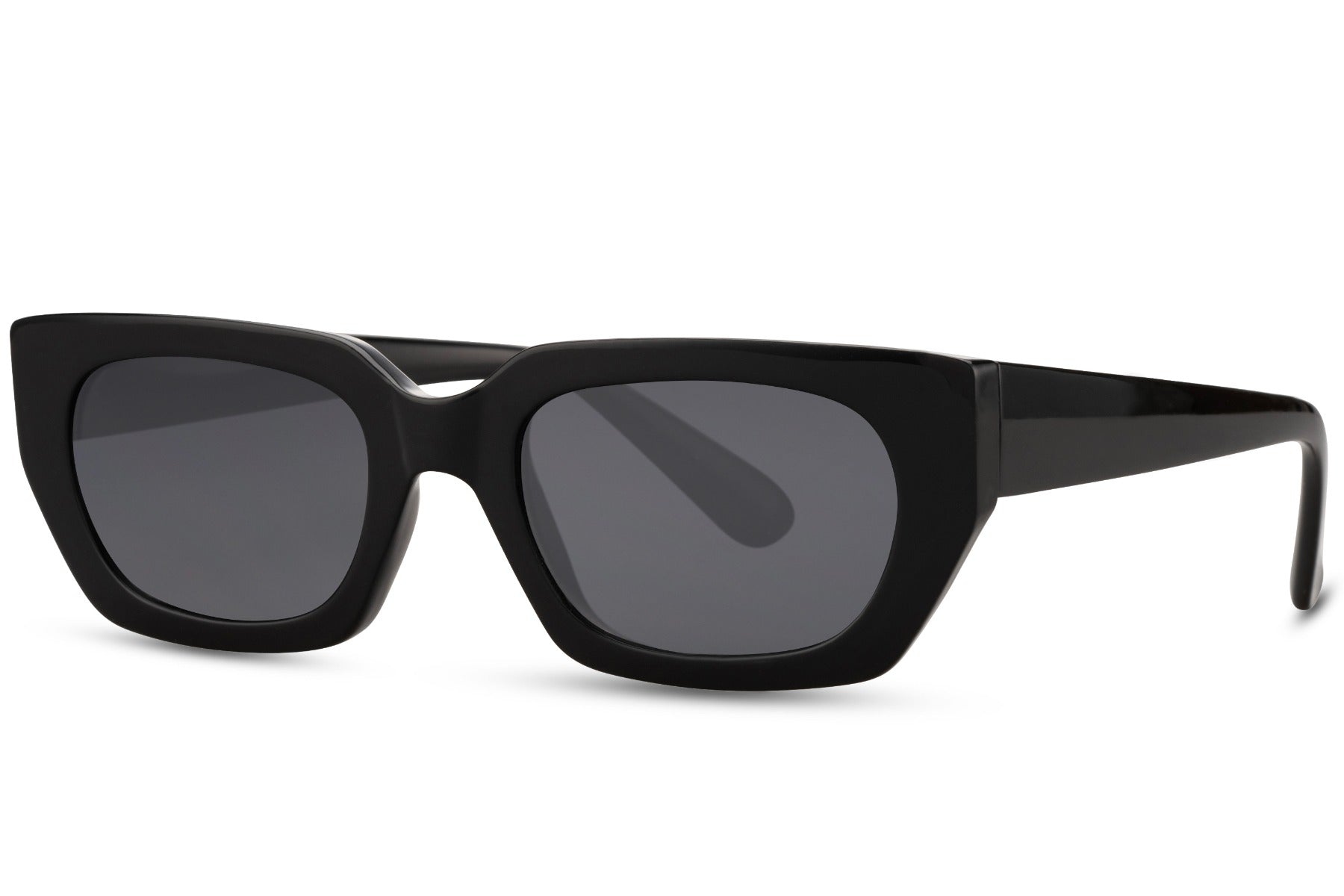 Luxshoori Rectangle Retro Sunglasses - Women
