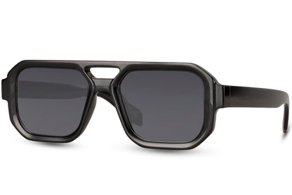 Luxshoori Square Aviator Sunglasses - Men & Women