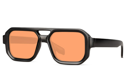 Luxshoori Square Aviator Sunglasses - Men & Women